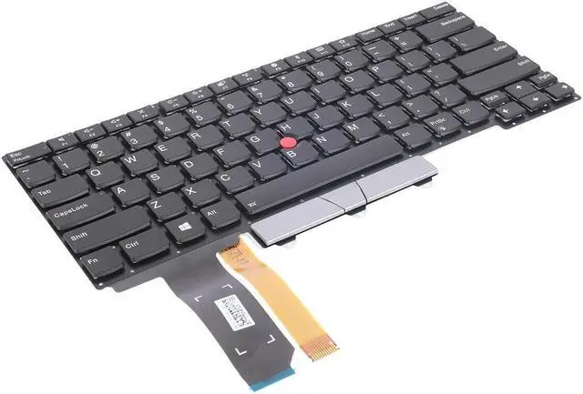 Alt view image 3 of 5 - US Keyboard for Lenovo Thinkpad E14 Gen 1 2020 Type 20RA 20RB Backlit With Point