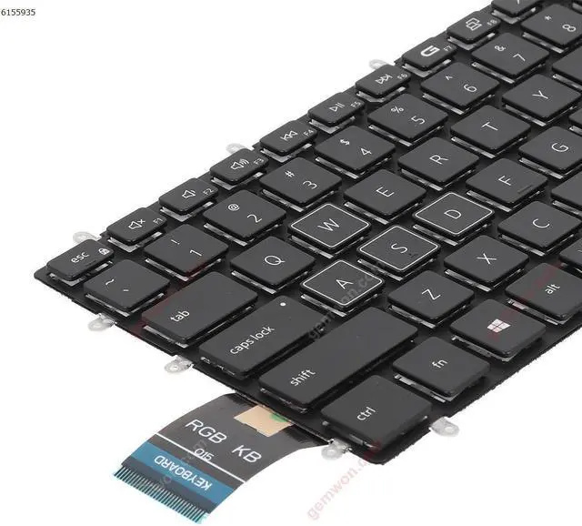 Alt view image 3 of 5 - US Keyboard for DELL LatituDE 3500 3590Vostro5568 7570 7580Full Colorful Backlit