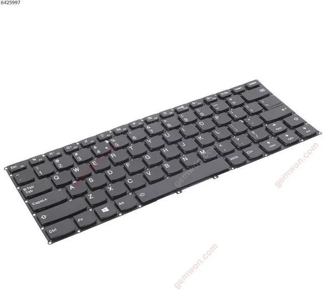 Alt view image 2 of 5 - US Keyboard for Lenovo Yoga 910-13IKB YOGA 5 Pro BLACK Backlit Without FRAME For