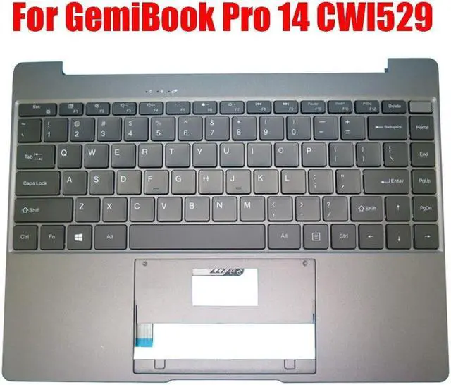 Main image of Backlit US Palmrest For Chuwi GemiBook Pro 14 CWI529 MB30019002 XK-HS320 CH1401
