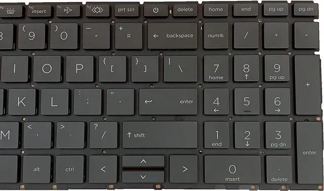 Alt view image 3 of 5 - replacement keyboard for HP Elitebook 850 G7 850 G8 855 G7 855 G8 US with Backlit  L89916-001