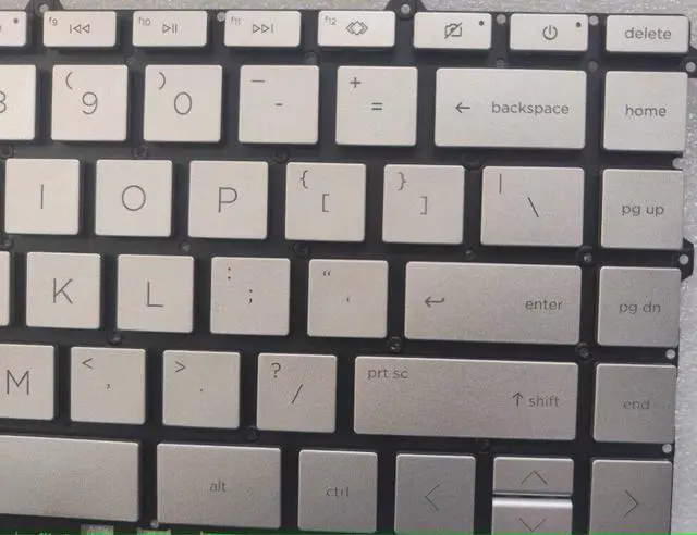 Alt view image 2 of 4 - replacement keyboard for HP ENVY x360 15-ew 15-ew0013dx 15-ew0023dx US with Backlit  ilver