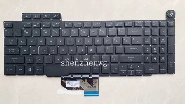Main image of replacement keyboard for ASUS Zephyrus M G-M501 GM501G GM501GM GM501GS US with Backlit