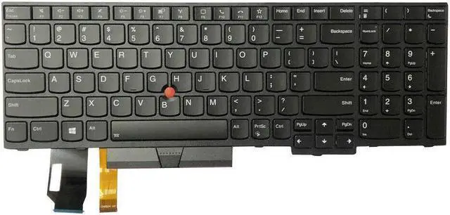 Main image of replacement keyboard for Lenovo ThinkPad E580 E585 L580 P72 US with Backlit  5N20V78907 5N20V77999