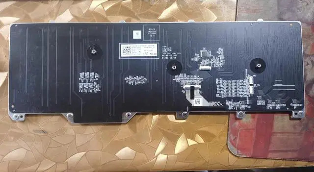 Alt view image 2 of 7 - replacement keyboard for Alienware 17 R5 Area 51m 062W10 NSK-EYBBC for Dell US  With RGB Backlit