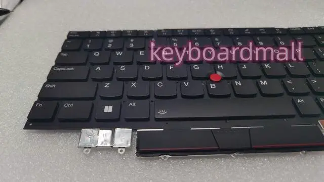 Alt view image 4 of 4 - New replacement keyboard for Lenovo ThinkPad X1 Carbon 10th Gen 10 2022 Keyboard US Backlit 2022 Type 21CB 21CC