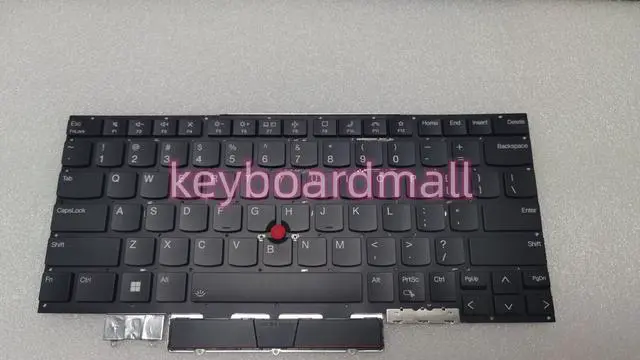 Alt view image 2 of 4 - New replacement keyboard for Lenovo ThinkPad X1 Carbon 10th Gen 10 2022 Keyboard US Backlit 2022 Type 21CB 21CC