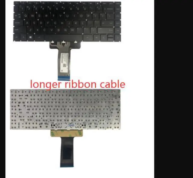 Main image of replacement keyboard for HP 14-CF 14S-CF 14-DK 14S-DK 14-DF 14S-DF s  not US with Backlit