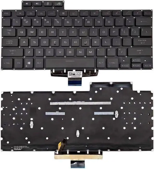 Main image of Keyboard for ASUS Zephyrus ROG 16 G16 GU603HE GU603ZW US English Backlight black
