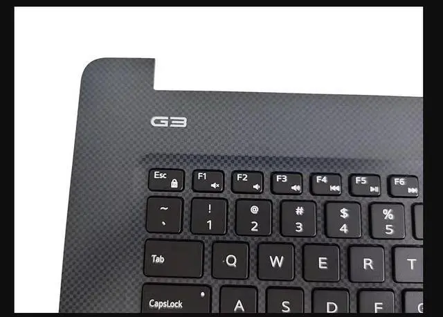 Alt view image 3 of 5 - Laptop Palmrest For DELL G3 3779 06XX1G 06XNRD With Backlit English US Keyboard