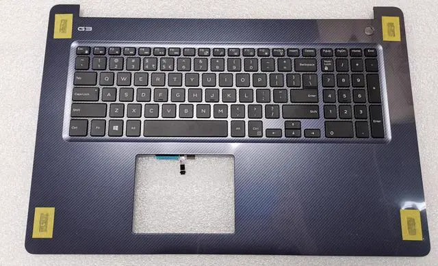 Alt view image 5 of 5 - Laptop Palmrest For DELL G3 3779 06XX1G 06XNRD With Backlit English US Keyboard