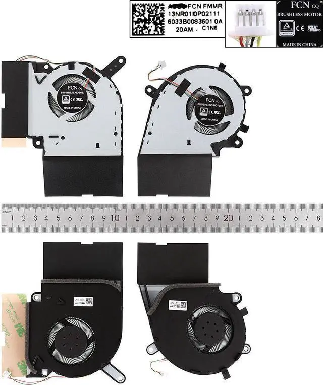 Main image of Gpu and Cpu cooling fan for ASUS ROG Strix G531G G531GT G531GT-AL048 FLKJ FLLB  DC5V 0.50A
