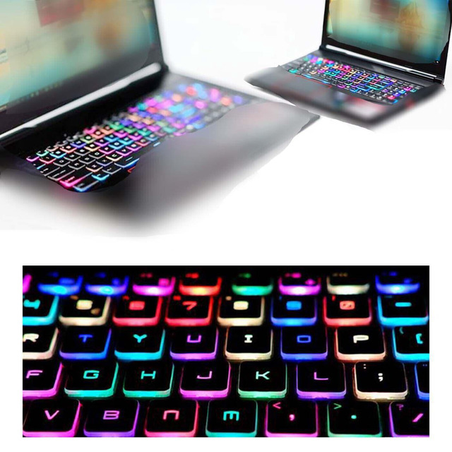 thumbnail image 2 of RGB Backlit Keyboard For MSI GS66 Stealth & GE66 Raider – US Layout, QWERTY 2 of 6
