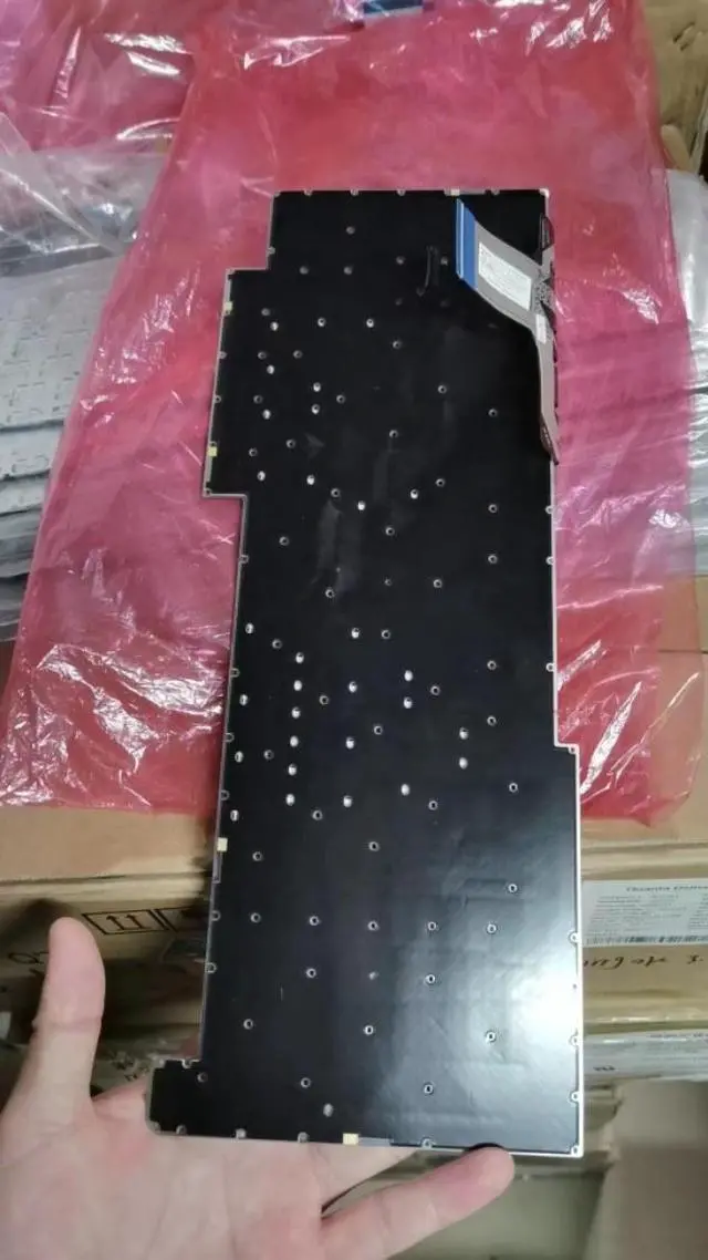 Main image of replacement keyboard for ASUS ROG Strix Scar 17 G733QM G733ZM English US backlit RGB style