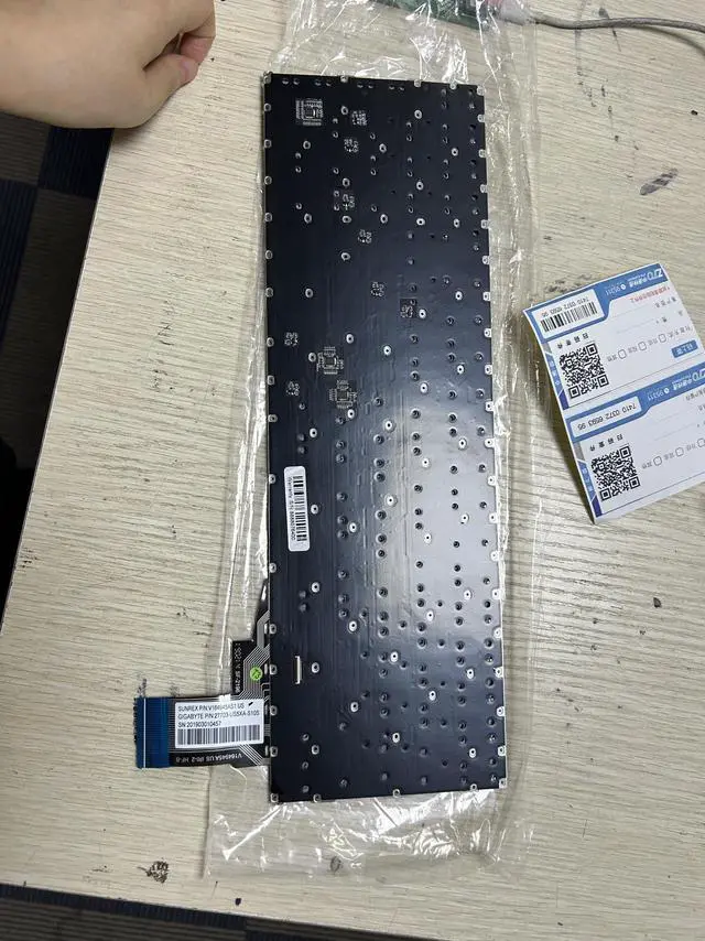 Main image of replacement keyboard Backlit for 15S SA WA XA AERO 15 SA XA US version No Frame