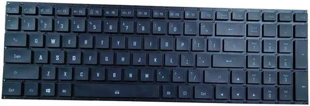 Alt view image 2 of 4 - replacement keyboard Backlit for 15S SA WA XA AERO 15 SA XA US version No Frame