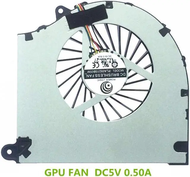 Alt view image 4 of 5 - Gpu and Cpu cooling fan for SC17 left right DC5V 0.5A for GTX1080 fan thinckness 14mm