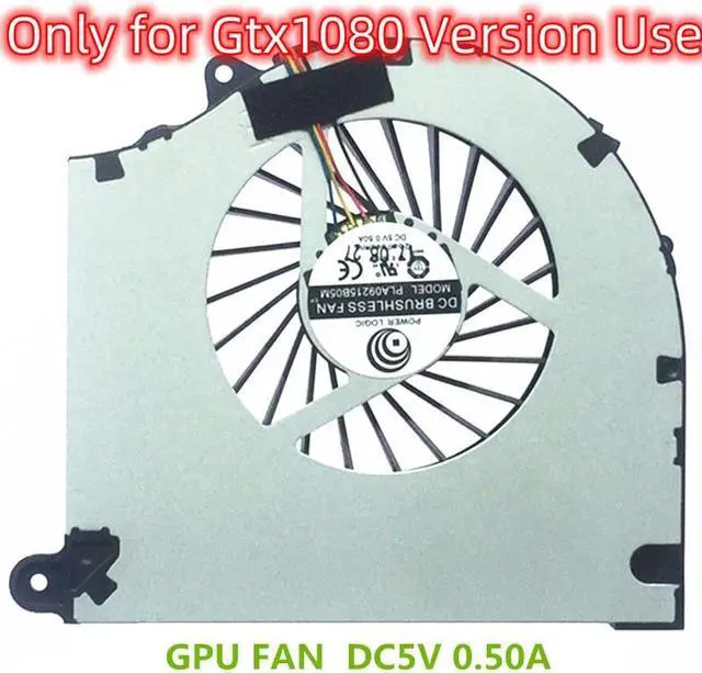 Main image of Gpu and Cpu cooling fan for SC17 left right DC5V 0.5A for GTX1080 fan thinckness 14mm