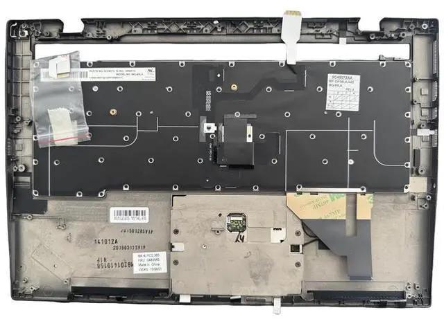 Alt view image 4 of 4 - Think Pad X1 Carbon 2nd Gen 2014 C-Side Keyboard 04X6565 Latin American Spanish