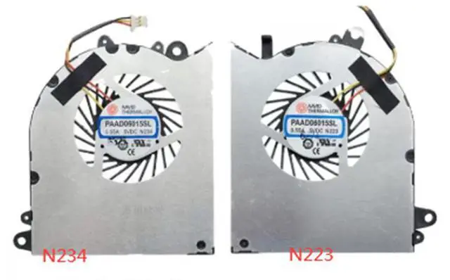 Alt view image 3 of 4 - Gpu and Cpu cooling fan for A - GS60 series N223 N234