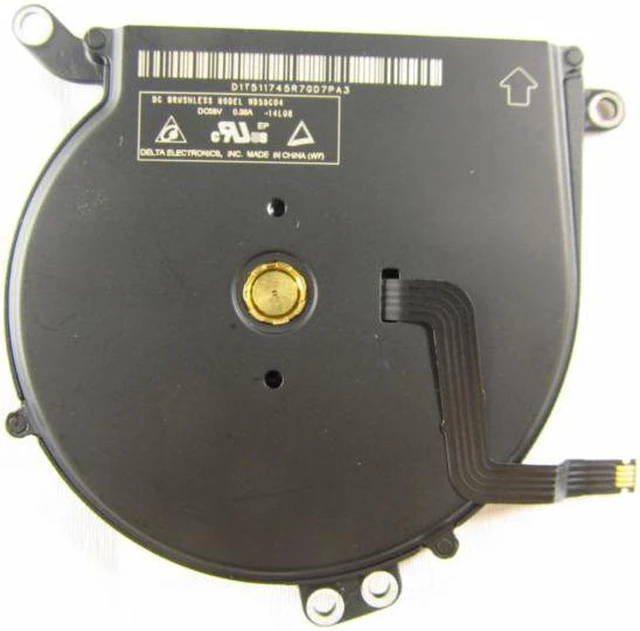 Alt view image 2 of 2 - CPU Cooling Cooler Cooling Fan Replacement For MacBook Air 13" A1369 A1466