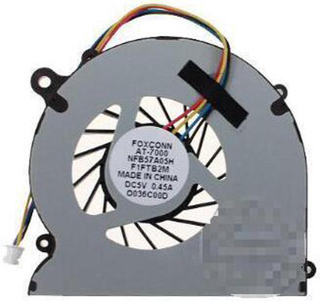 Main image of New FOXCONN AT-7000 NFB57A05H F1FTB2M DC5V 0.45A 4Pin 4Wire CPU Cooling Fan