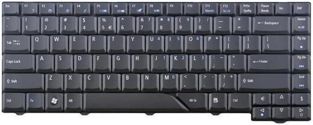 Laptop Keyboard for ACER for Aspire 5530 Colour Black US United States Edition