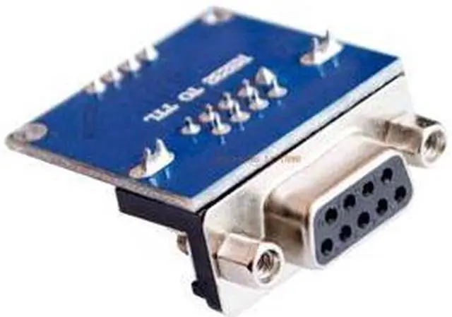 Alt view image 3 of 3 - MAX3232 RS232 to TTL Serial Port Converter Module DB9 Connector MAX232