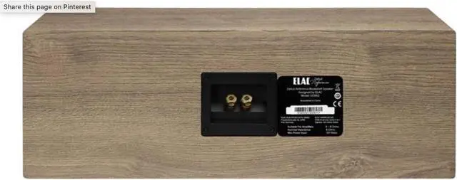 Alt view image 7 of 20 - Elac Debut Reference C5.2 Oak Center Channel Speaker