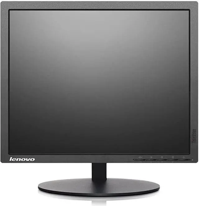 Alt view image 9 of 20 - Lenovo ThinkVision T1714p 17 Inch Square LED Backlit LCD Monitor