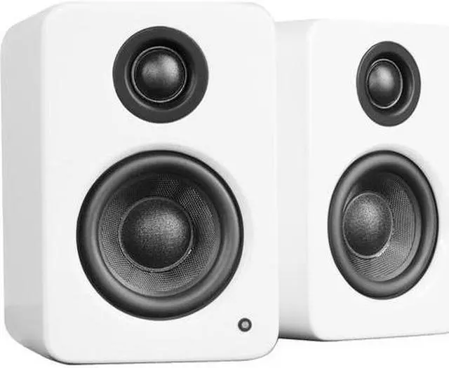 Alt view image 12 of 16 - Kanto YU2 Powered Desktop Speakers - Pair (Matte White)