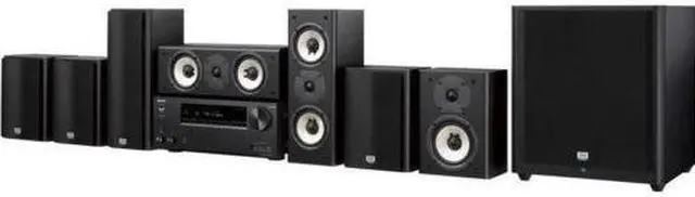 Alt view image 2 of 5 - Onkyo HT-S9800THX Certified 7.1-Channel Surround Sound Speaker System Black