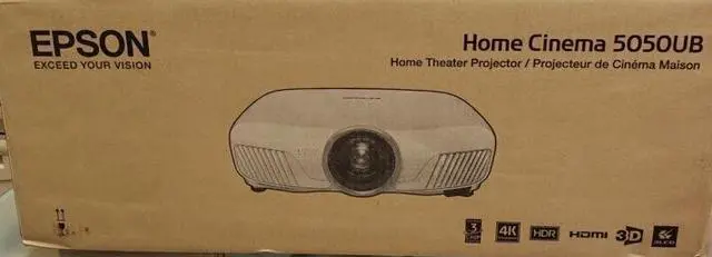 Alt view image 5 of 7 - Epson Home Cinema 5050UB 4K PRO-UHD 3-Chip Projector with HDR (V11H930020)