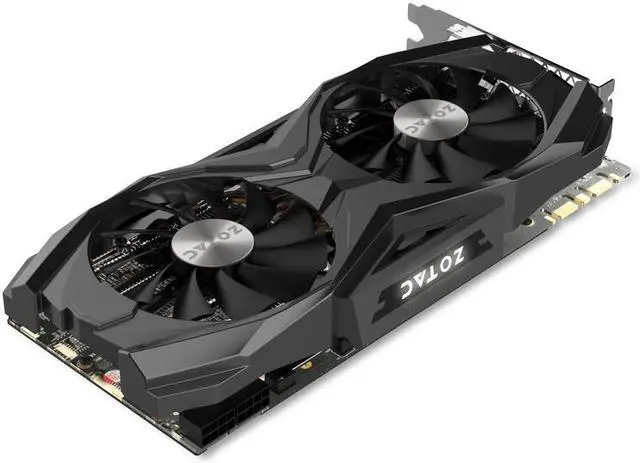 Alt view image 5 of 7 - Zotac GeForce GTX 1070 AMP Core Edition Graphic Card - 1.61 GHz Core - 1.80 GHz Boost Clock - 8 GB GDDR5 - Dual Slot Space Required