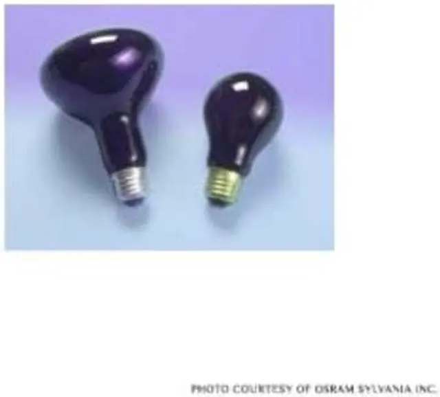 Alt view image 5 of 5 - Sylvania 11715 - 60A/BLACKLIGHT/RP 120V Incandescent Black Light