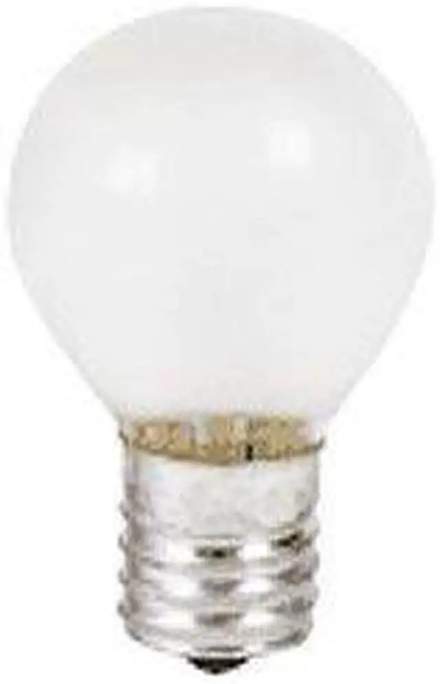 Main image of PHILIPS 140756 40W 130V S11 E17 Base Incandescent Frost Light Bulb