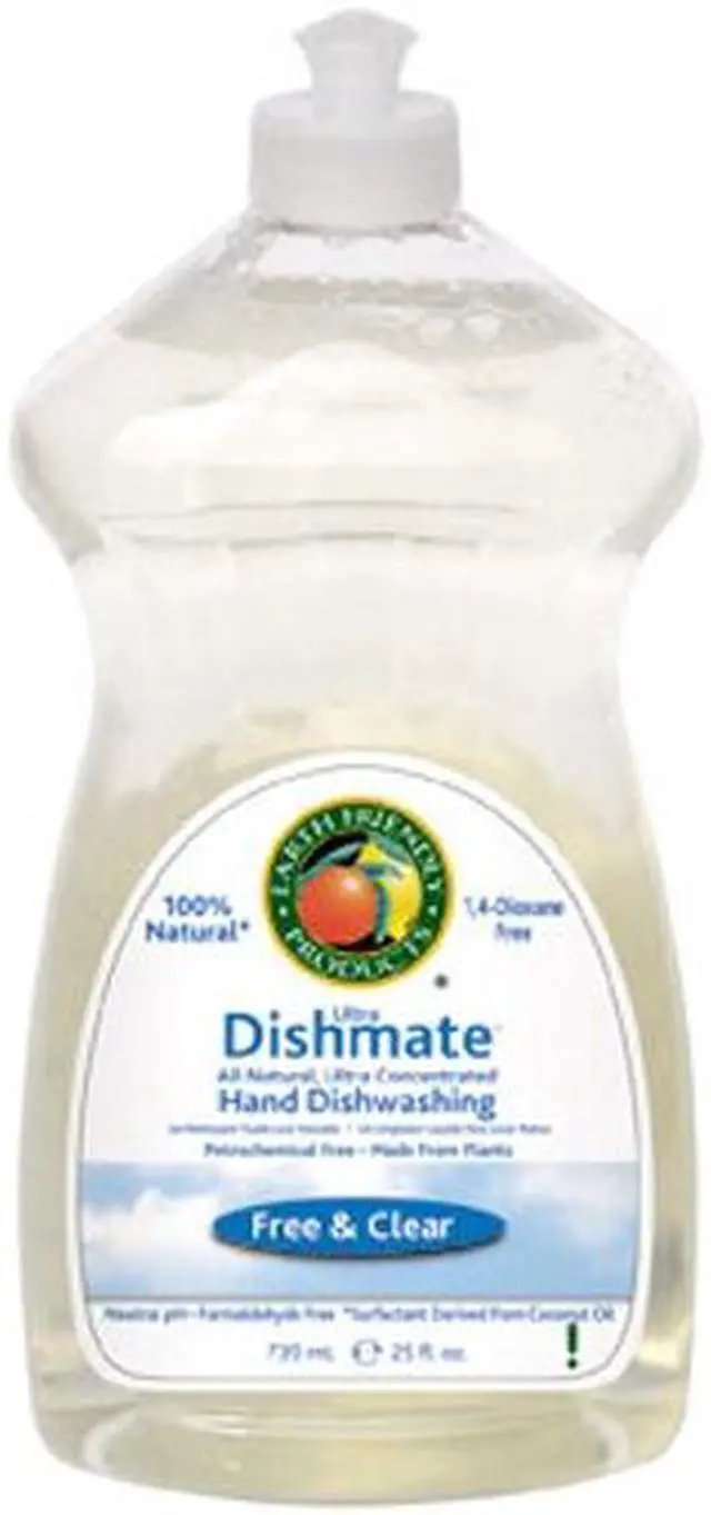Alt view image 6 of 16 - Liquid Dish Detergent,25 oz.,Unscented EARTH FRIENDLY PRODUCTS PL9721/6