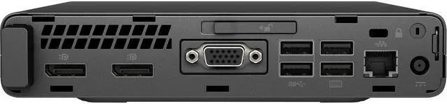 Alt view image 4 of 4 - HP ProDesk 800G3 Tiny Form Factor Computer PC, 3.20 GHz Intel i5 Quad Core, 8GB DDR3 RAM, 240GB SSD Hard Drive, Windows 10 Professional 64 bit