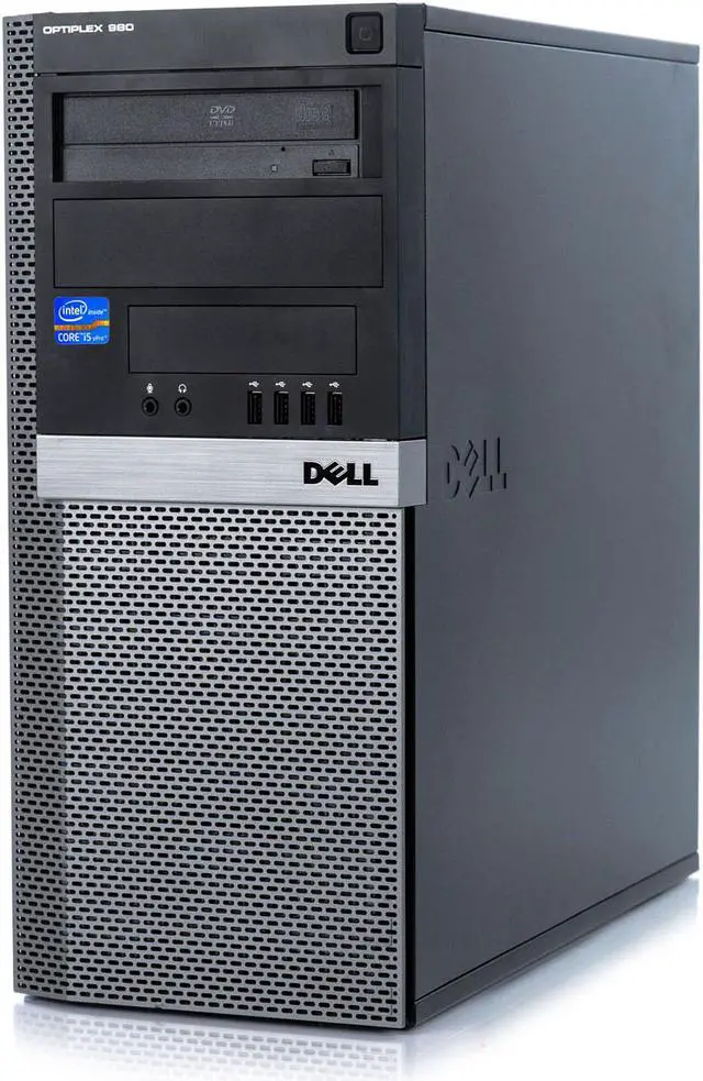 Alt view image 4 of 6 - Dell Optiplex 3020 Tower Computer PC, 3.20 GHz Intel i5 Quad Core Gen 4, 16GB DDR3 RAM, 500GB SATA Hard Drive, Windows 10 Professional 64 bit