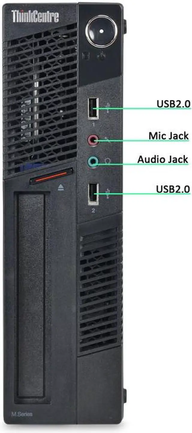 Alt view image 2 of 3 - Lenovo ThinkCentre M91p Desktop Computer PC, 2.50 GHz Intel i5 Quad Core, 4GB DDR3 RAM, 500GB SATA Hard Drive, Windows 10 Home 64 Bit