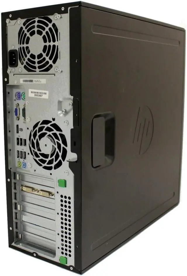 Alt view image 6 of 6 - HP Compaq 8300 Tower Computer PC, 3.20 GHz Intel i5 Quad Core, 16GB DDR3 RAM, 1TB SSD Hard Drive, Windows 10 Home 64 bit