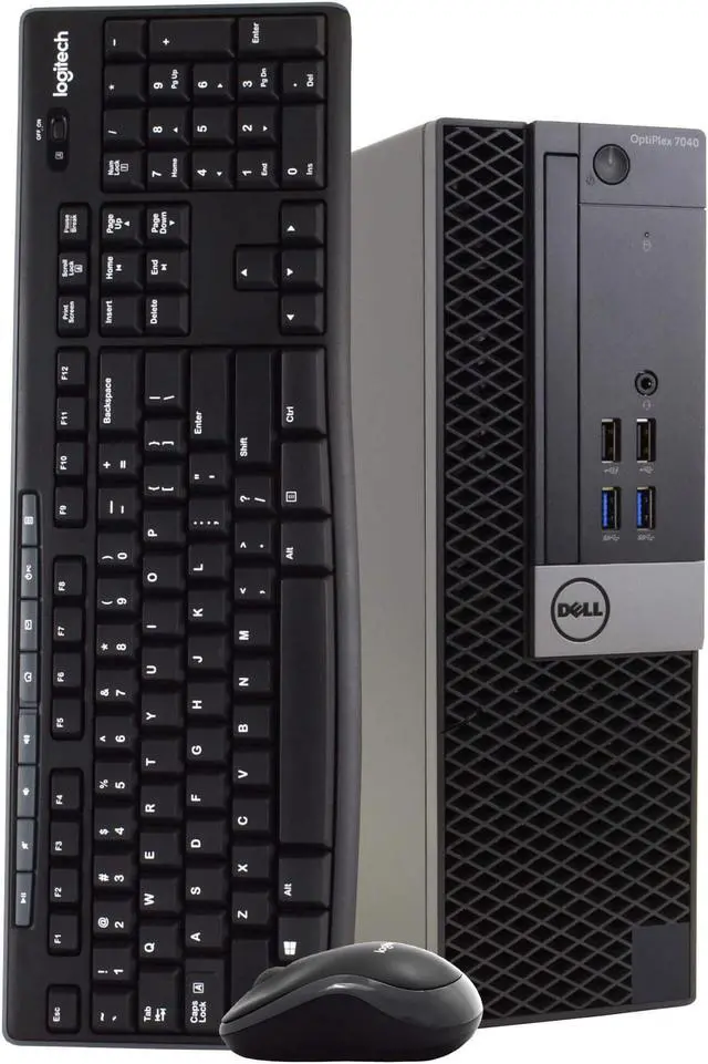 Main image of Dell Optiplex 7040 Desktop Computer PC, 3.20 GHz Intel i5 Quad Core Gen 6, 8GB DDR3 RAM, 512GB Solid State Drive (SSD) SSD Hard Drive, Windows 10 Professional 64bit