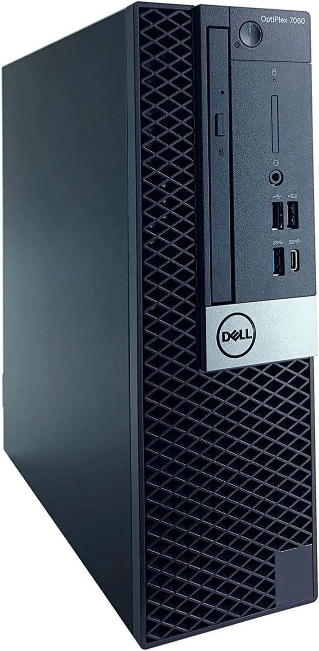 Alt view image 3 of 5 - Dell OptiPlex 7060 Desktop Computer PC, 3.20 GHz Intel i5 Quad Core Gen 8, 8GB DDR4 RAM, 240GB Solid State Drive Hard Drive, Windows 10 Professional 64bit