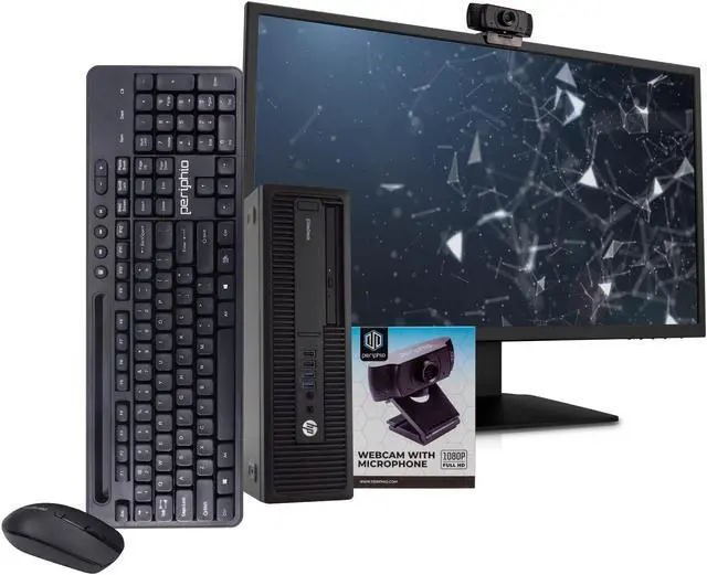 Alt view image 7 of 8 - HP EliteDesk 800G2 Desktop Computer PC, 3.20 GHz Intel i5 Quad Core Gen 6, 8GB DDR3 RAM, 240GB Solid State Drive Hard Drive, Windows 10 Professional 64bit