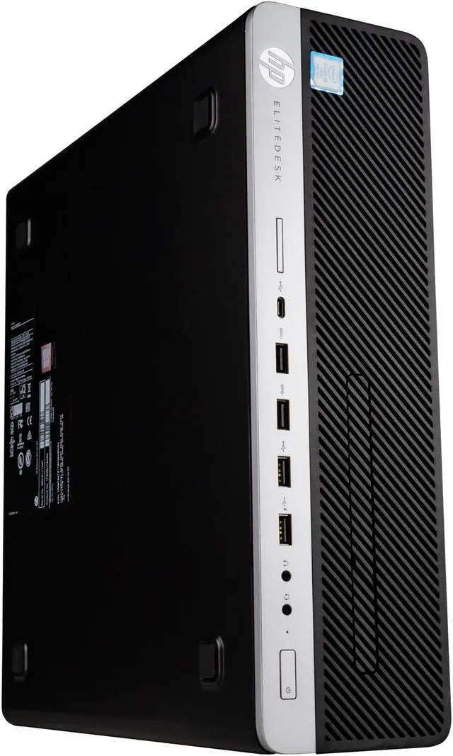 Alt view image 4 of 7 - HP ProDesk 600G3 Desktop Computer PC, 3.20 GHz Intel i5 Quad Core Gen 7, 8GB DDR4 RAM, 240GB Solid State Drive Hard Drive, Windows 10 Professional 64bit