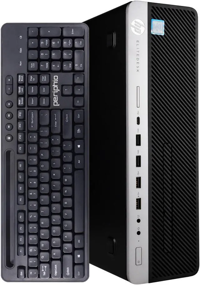 Main image of HP ProDesk 600G3 Desktop Computer PC, 3.20 GHz Intel i5 Quad Core Gen 7, 8GB DDR4 RAM, 240GB Solid State Drive Hard Drive, Windows 10 Professional 64bit