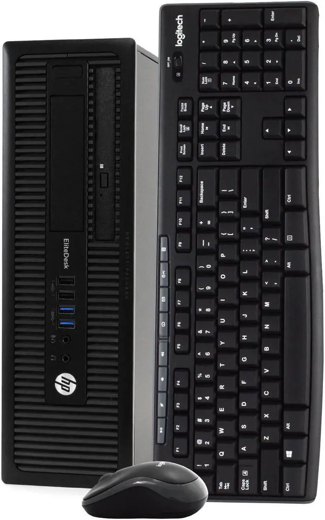 Alt view image 2 of 7 - HP EliteDesk 800G1 Desktop Computer PC, 3.40 GHz Intel i7 Quad Core Gen 4, 16GB DDR3 RAM, 2TB HDD Hard Drive, Windows 10 Professional 64bit