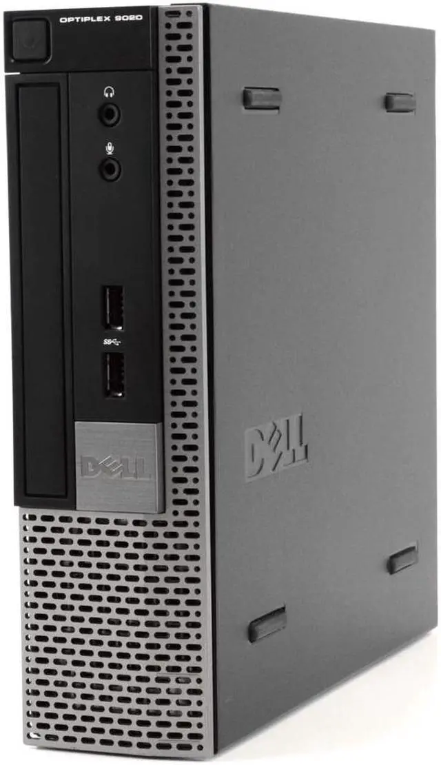 Alt view image 3 of 7 - Dell OptiPlex 9020 Ultra Small Form Factor Computer PC, 3.20 GHz Intel i5 Quad Core Gen 3, 16GB DDR3 RAM, 500GB Hard Disk Drive (HDD) SATA Hard Drive, Windows 10 Home 64bit