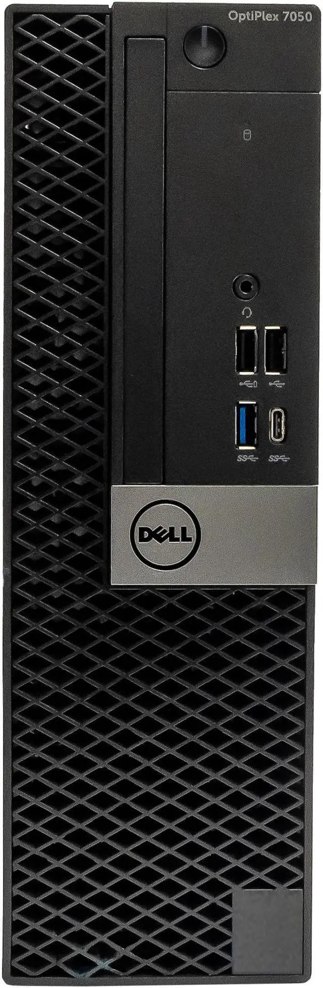 Alt view image 3 of 6 - Dell OptiPlex 7050 Small Desktop Computer (SFF)  | Quad Core Intel i5 (3.8GHz Turbo) | 16GB DDR4 RAM | 250GB SSD Solid State | WiFi-5G + Bluetooth | Windows 10 Pro | Home or Office PC