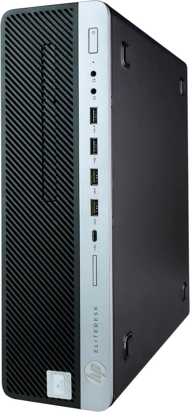 Alt view image 4 of 6 - HP EliteDesk 800G4 Desktop Computer | Hexa Core Intel i5 (3.2) | 16GB DDR4 RAM | 500GB SSD Solid State | Windows 11 Professional | 22in LCD Monitor | Home or Office PC